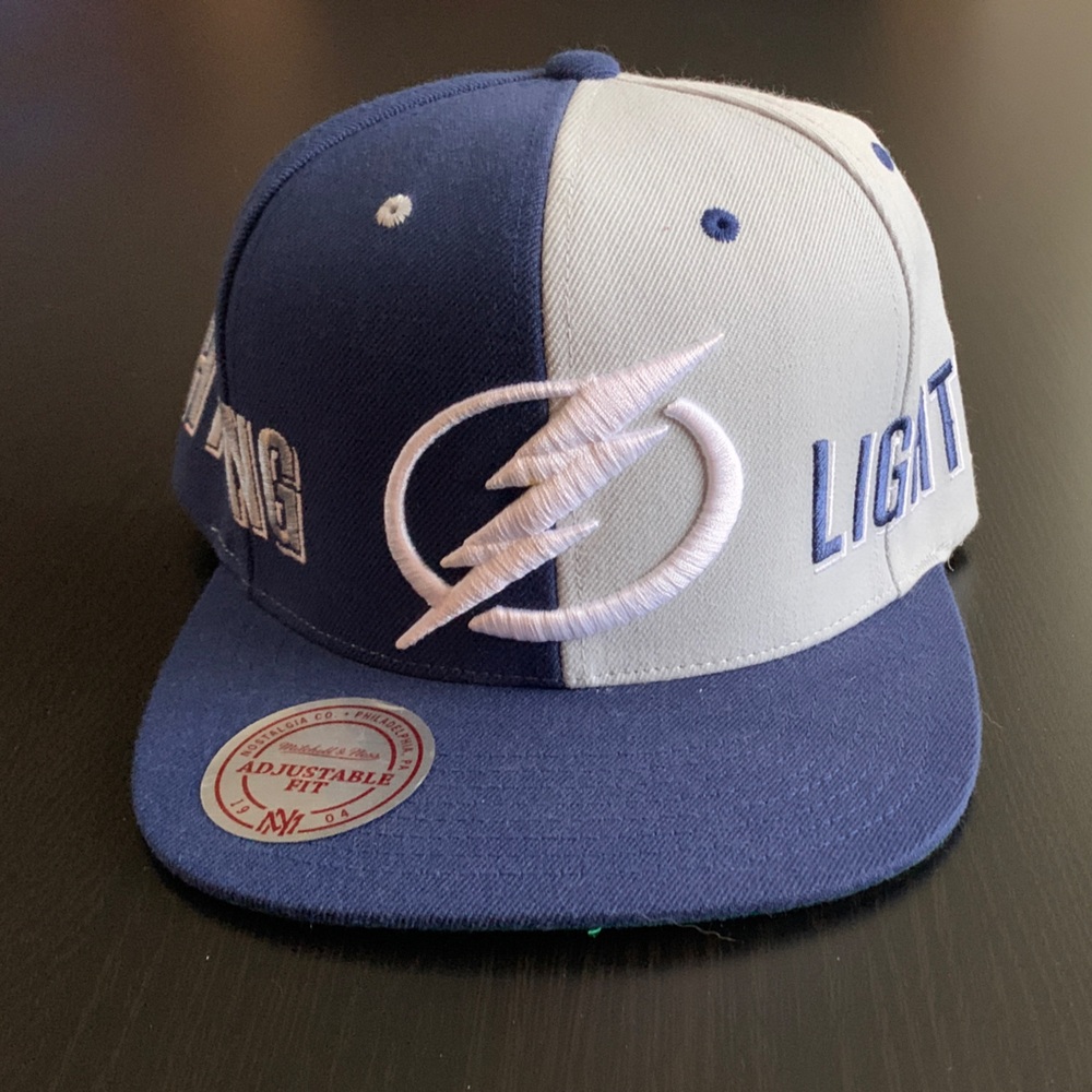 Mitchell & Ness Tampa Bay Lightning Snapback Hat